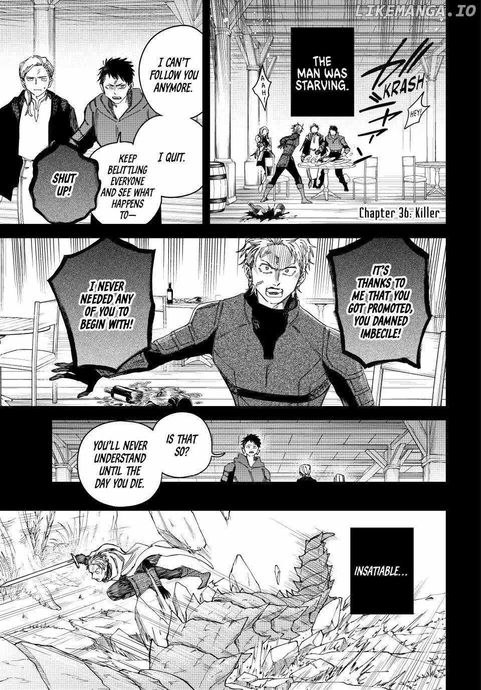 The Witch and the Mercenary Chapter 36 page 1