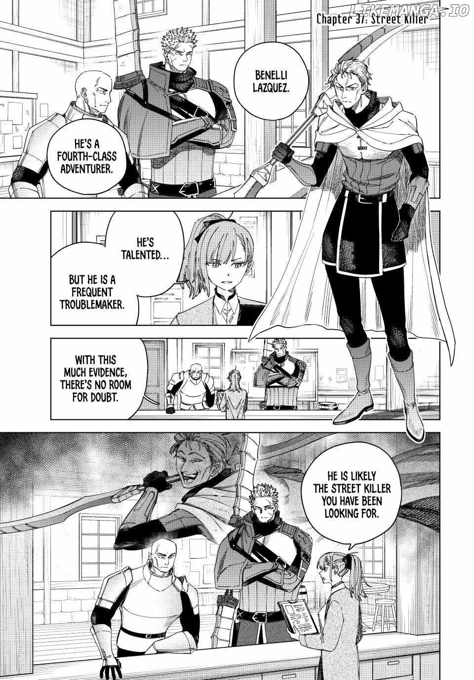 The Witch and the Mercenary Chapter 37 page 1
