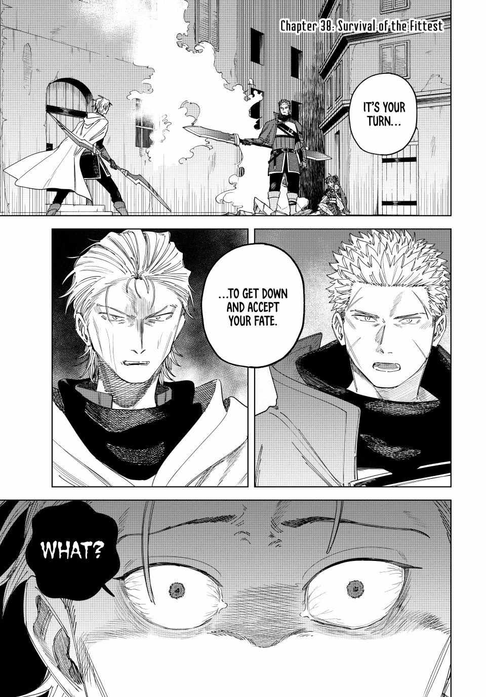 The Witch and the Mercenary Chapter 38 page 1