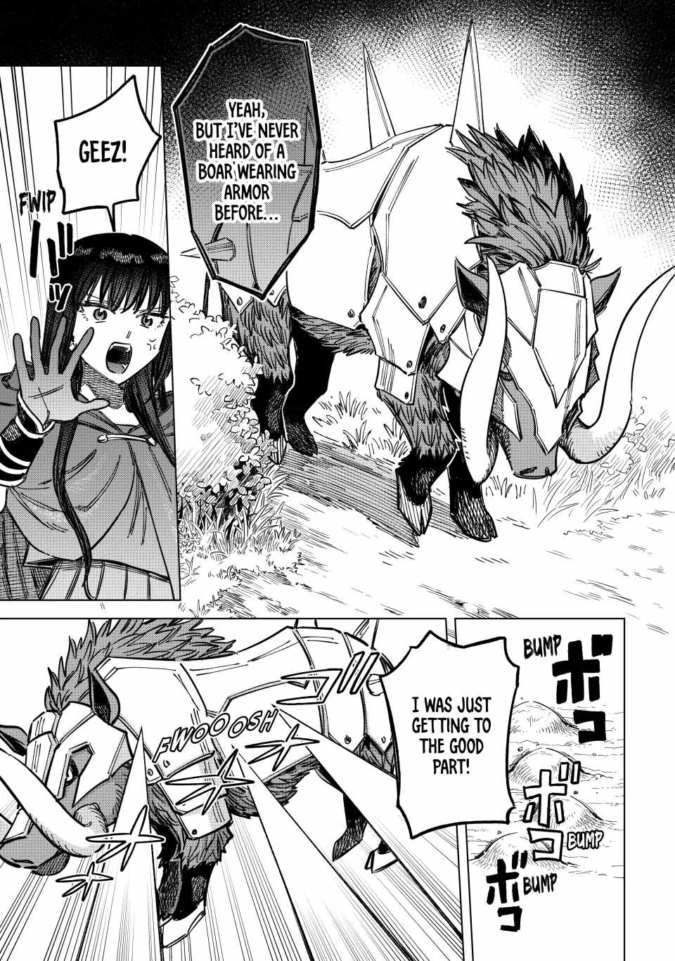 The Witch and the Mercenary Chapter 4 page 3