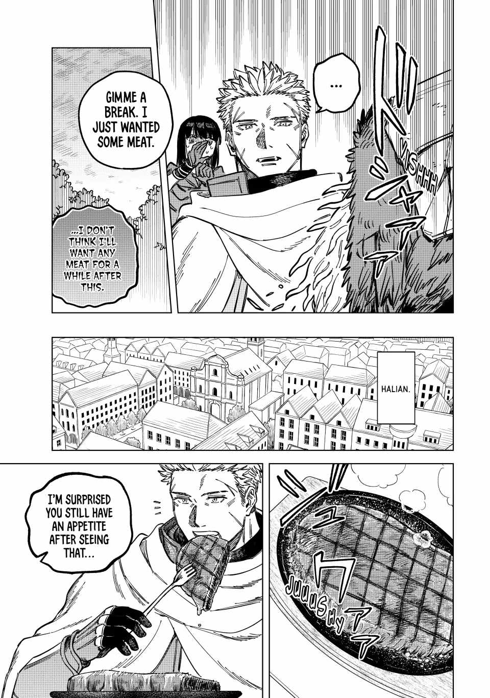 The Witch and the Mercenary Chapter 4 page 11
