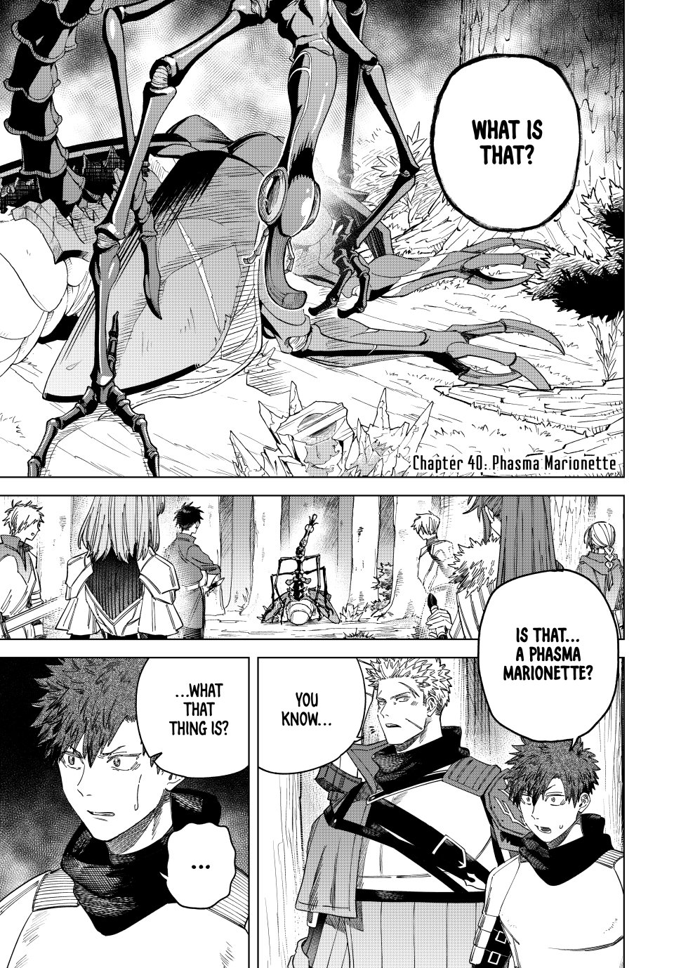 The Witch and the Mercenary Chapter 40.1 page 1