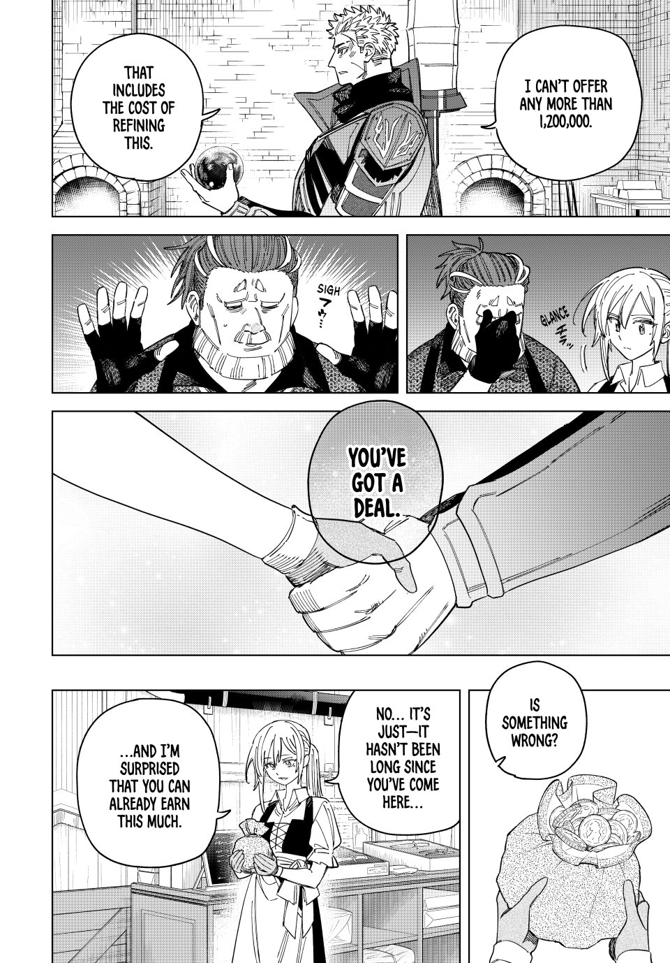 The Witch and the Mercenary Chapter 41.2 page 8