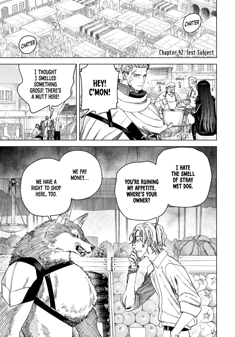 The Witch and the Mercenary Chapter 42 page 1
