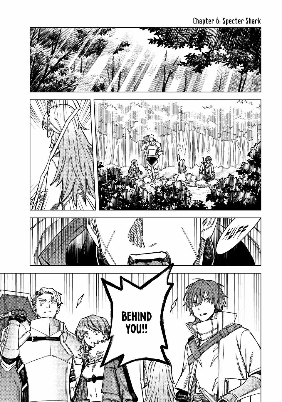 The Witch and the Mercenary Chapter 6 page 1