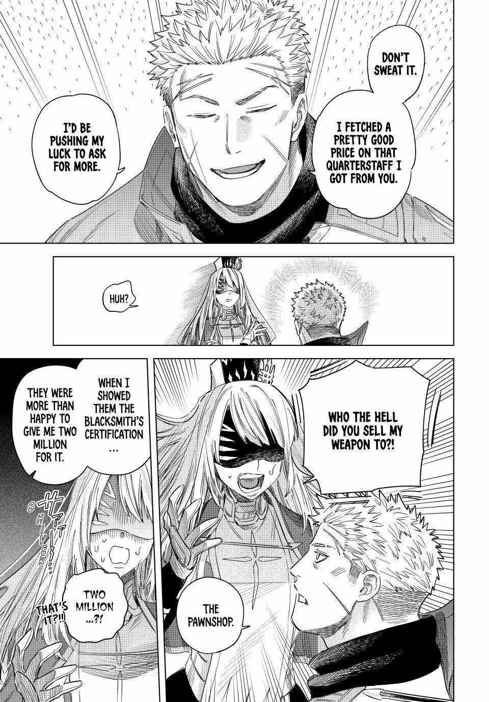 The Witch and the Mercenary Chapter 72 page 7