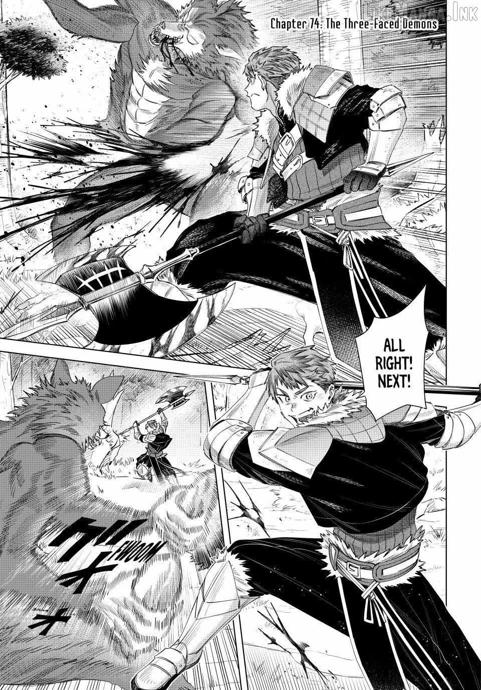 The Witch and the Mercenary Chapter 74 page 1