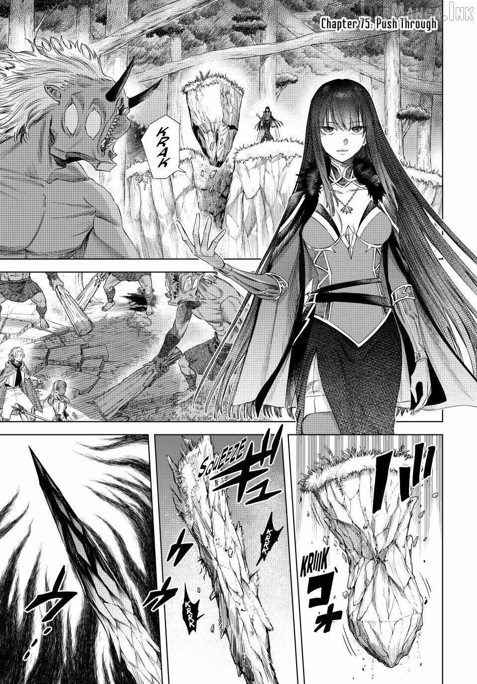 The Witch and the Mercenary Chapter 75 page 1