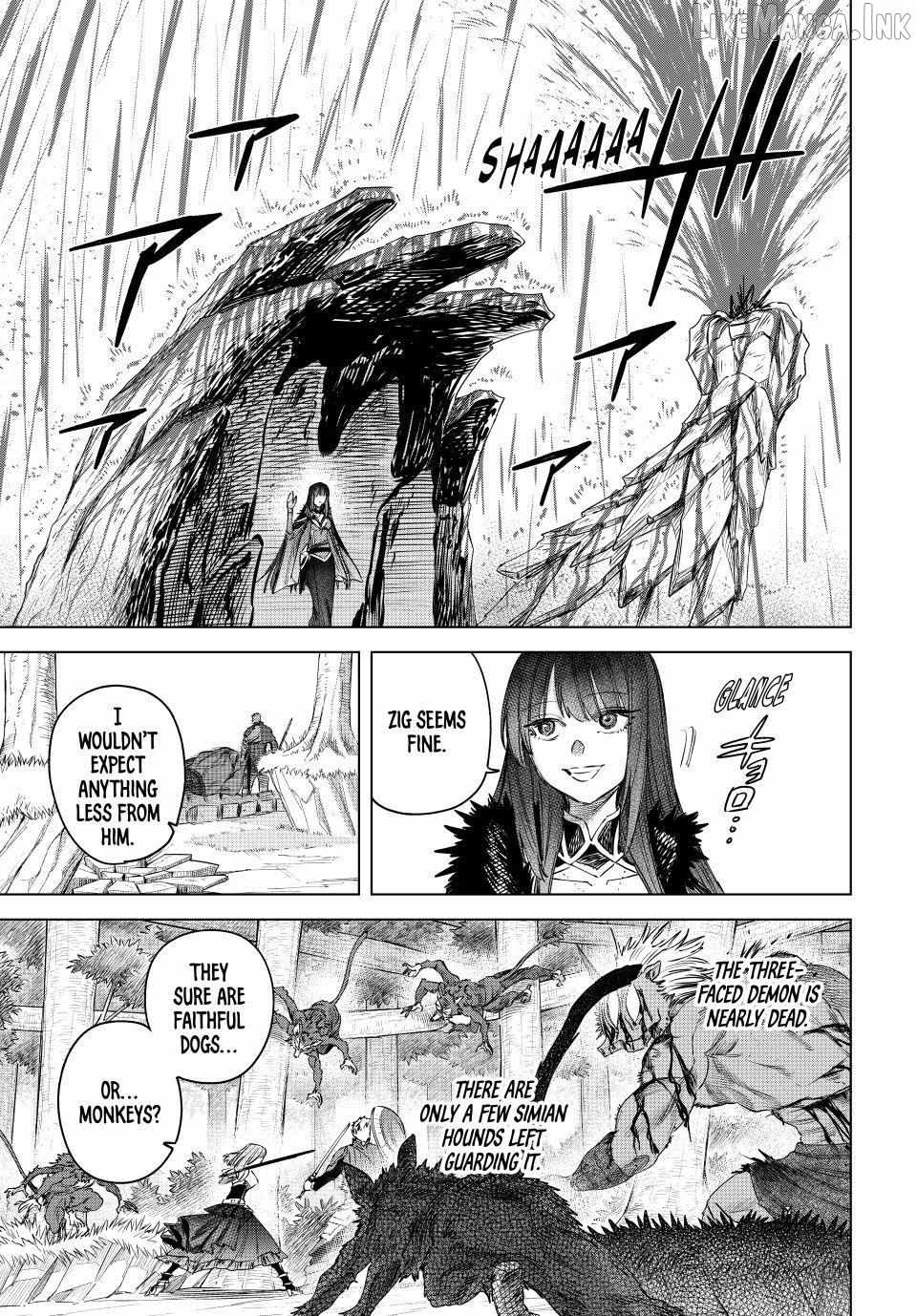 The Witch and the Mercenary Chapter 76 page 19