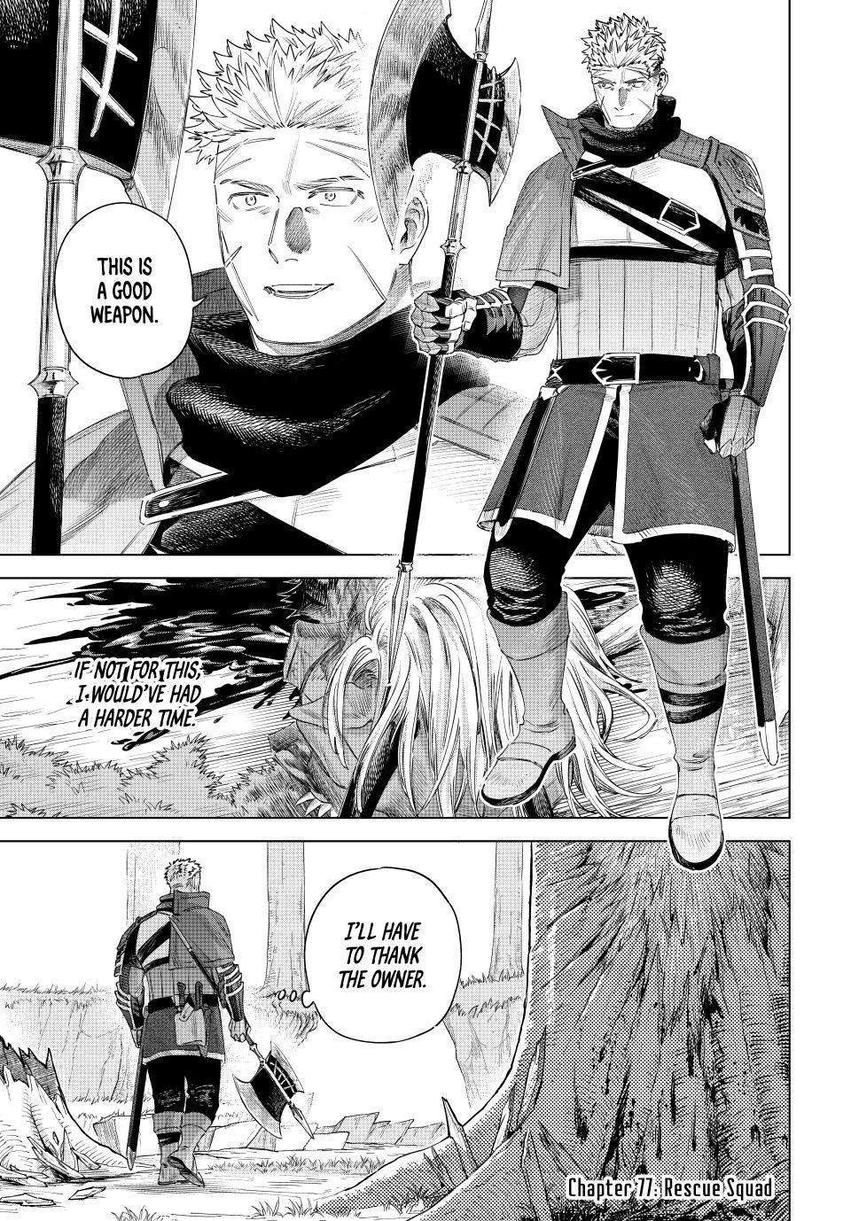 The Witch and the Mercenary Chapter 77 page 1