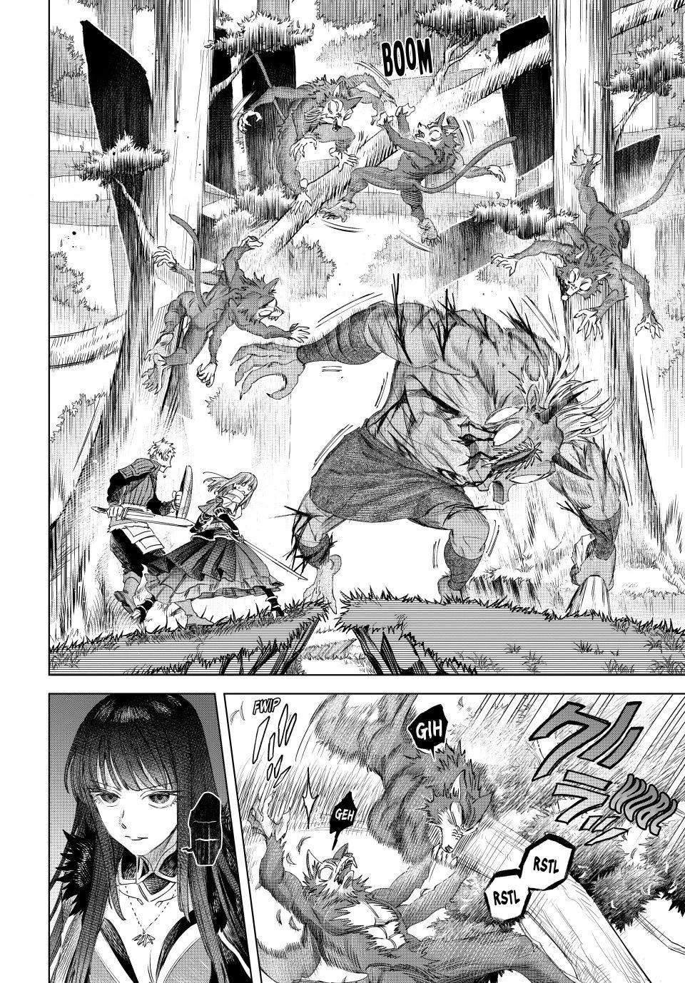 The Witch and the Mercenary Chapter 77 page 10