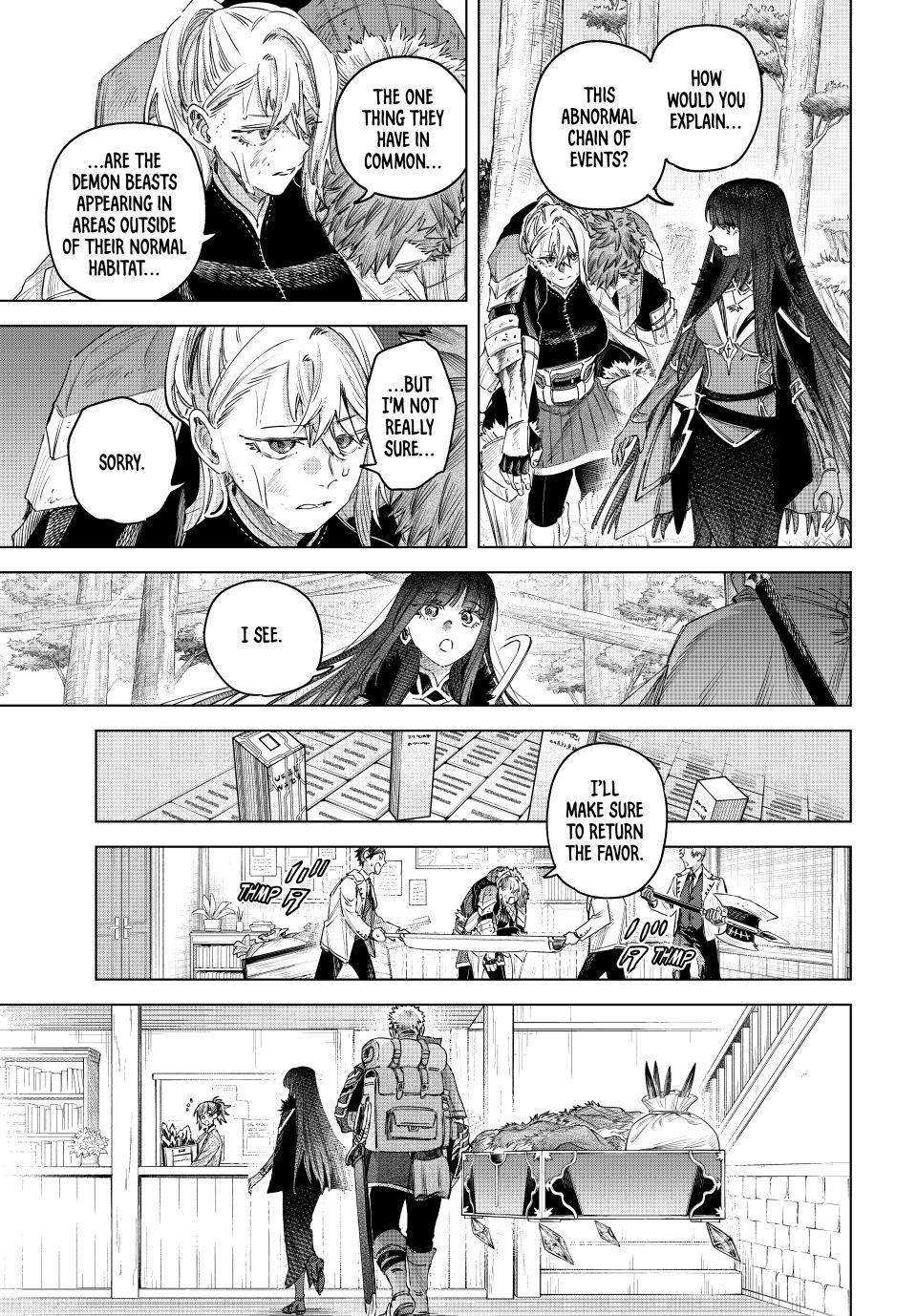 The Witch and the Mercenary Chapter 77 page 33