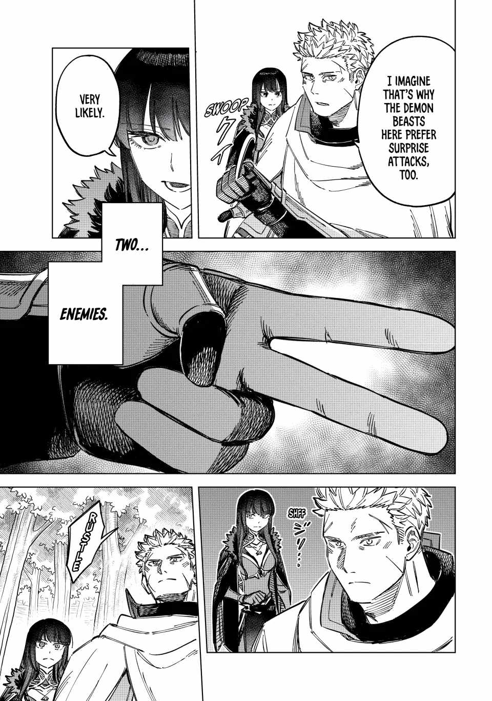 The Witch and the Mercenary Chapter 9.1 page 12