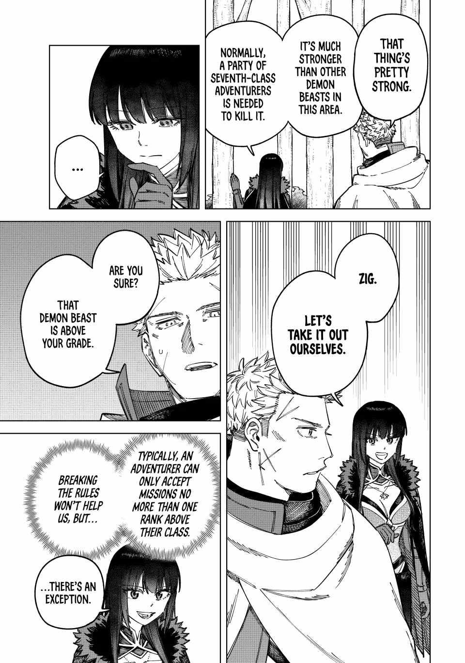 The Witch and the Mercenary Chapter 9.2 page 2
