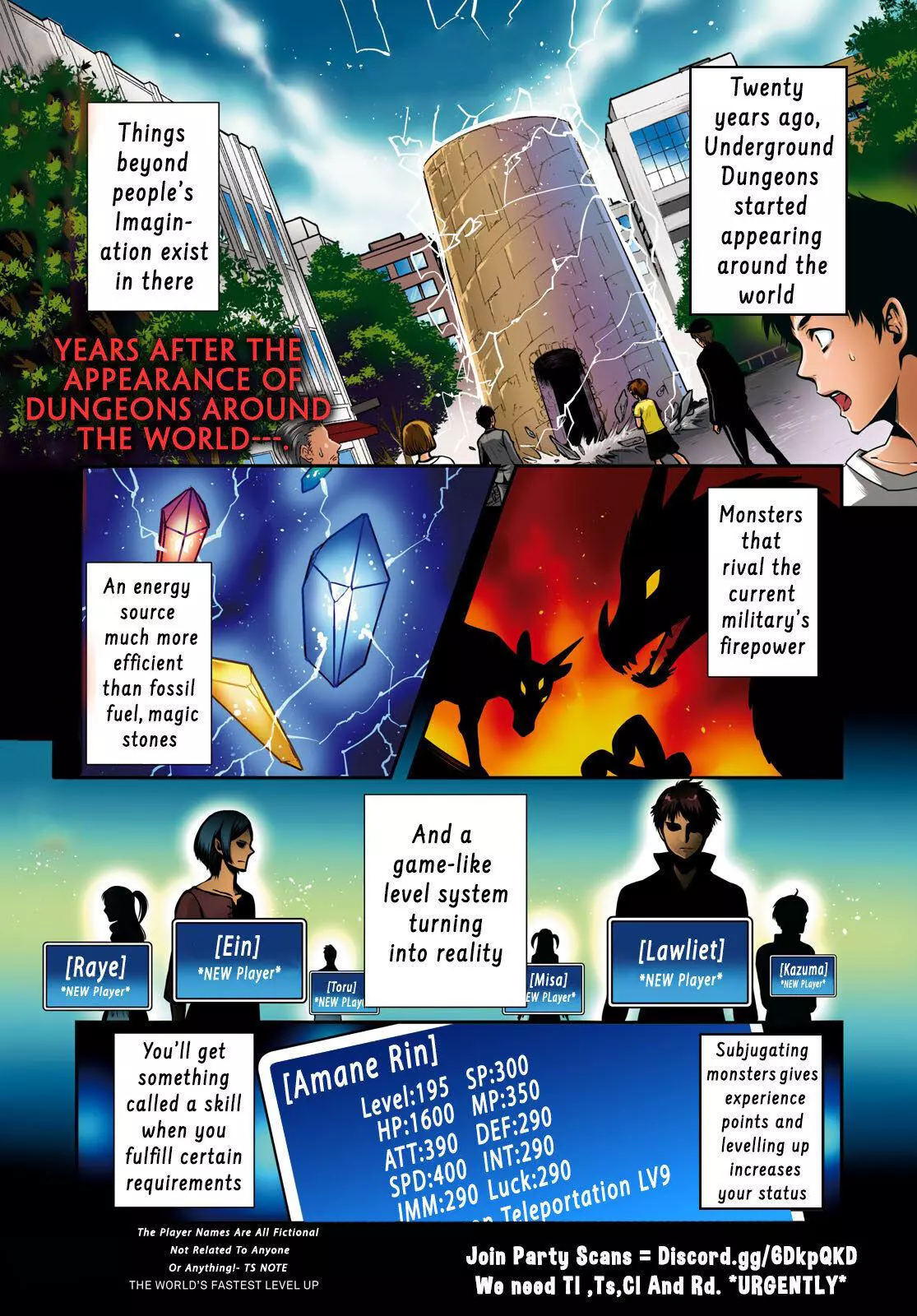 The World’s Fastest Level up! Chapter 1 page 3