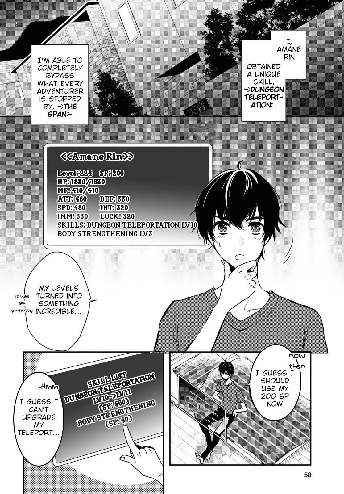 The World’s Fastest Level up! Chapter 2 page 2