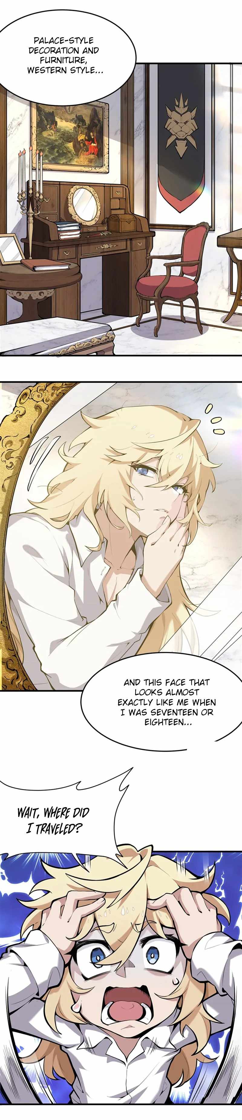 The Yellow-haired Villain in Female Main Character's Novel wants Happiness Chapter 1 page 6