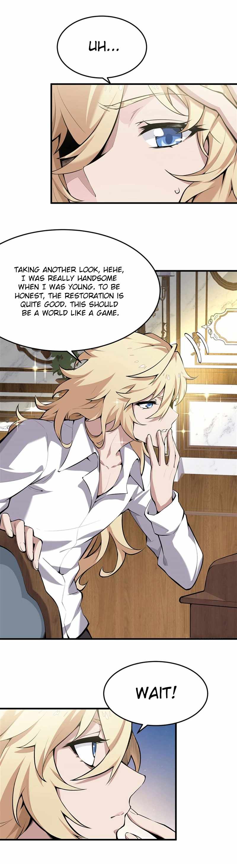 The Yellow-haired Villain in Female Main Character's Novel wants Happiness Chapter 1 page 7