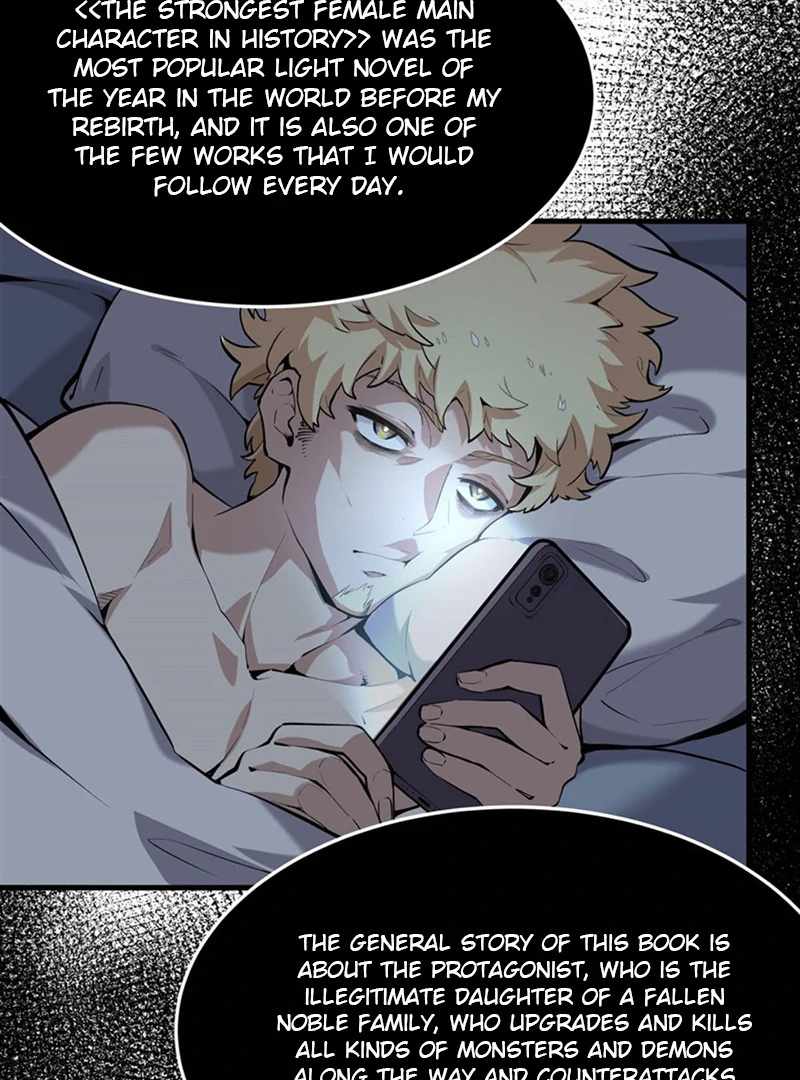The Yellow-haired Villain in Female Main Character's Novel wants Happiness Chapter 1 page 18