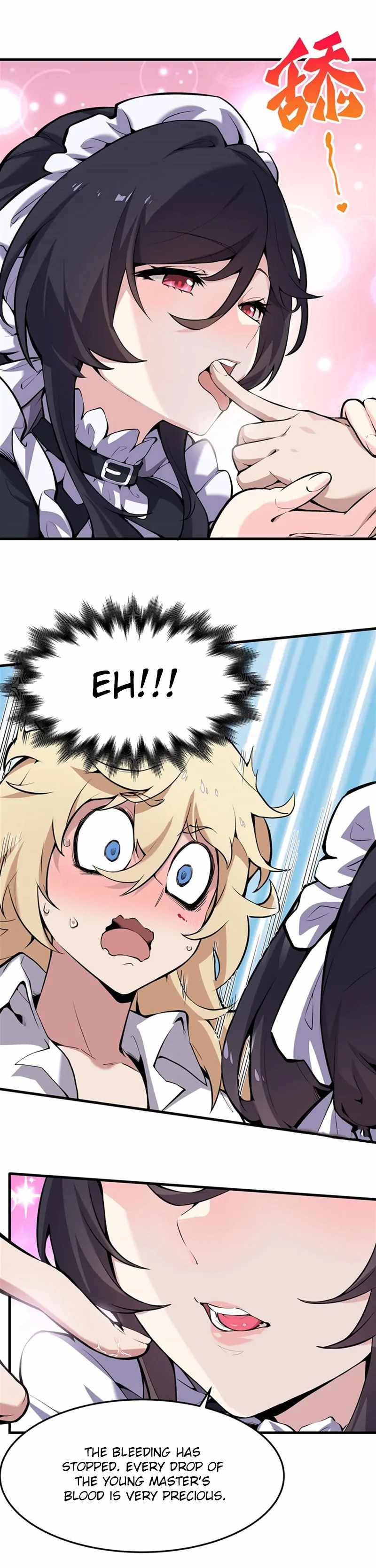 The Yellow-haired Villain in Female Main Character's Novel wants Happiness Chapter 1 page 35