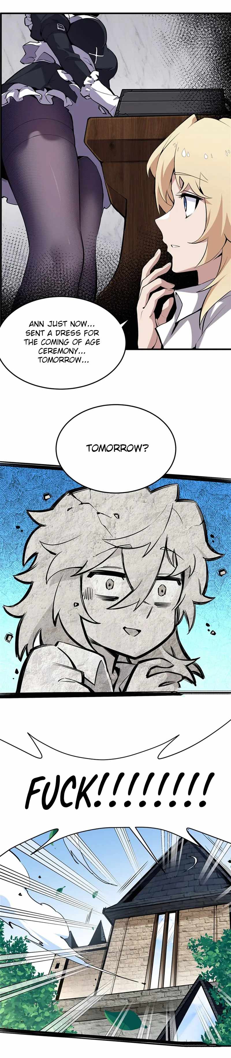 The Yellow-haired Villain in Female Main Character's Novel wants Happiness Chapter 1 page 46
