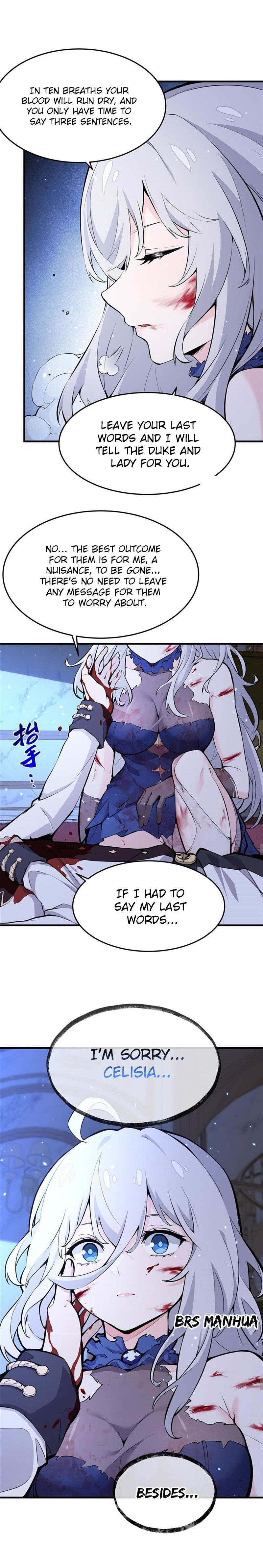 The Yellow-haired Villain in Female Main Character's Novel wants Happiness Chapter 10 page 8