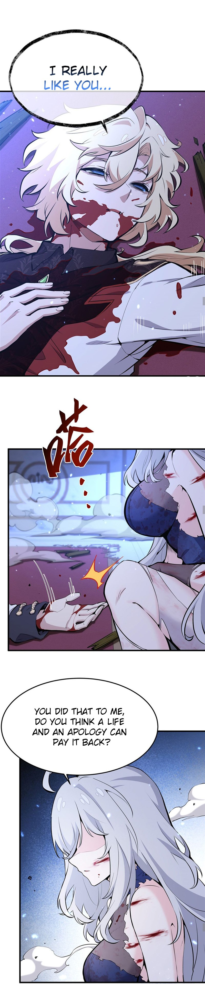The Yellow-haired Villain in Female Main Character's Novel wants Happiness Chapter 10 page 9