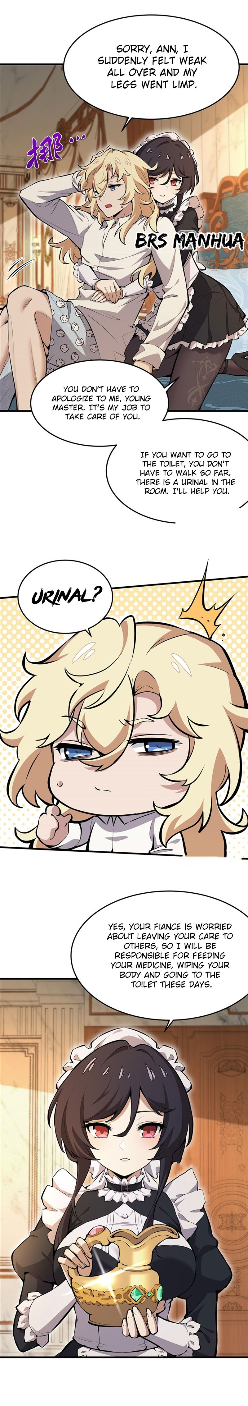 The Yellow-haired Villain in Female Main Character's Novel wants Happiness Chapter 11 page 3