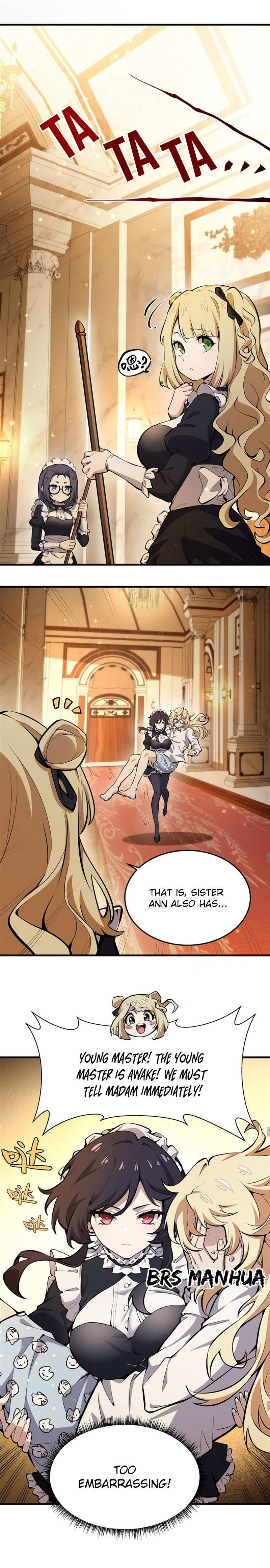 The Yellow-haired Villain in Female Main Character's Novel wants Happiness Chapter 11 page 6