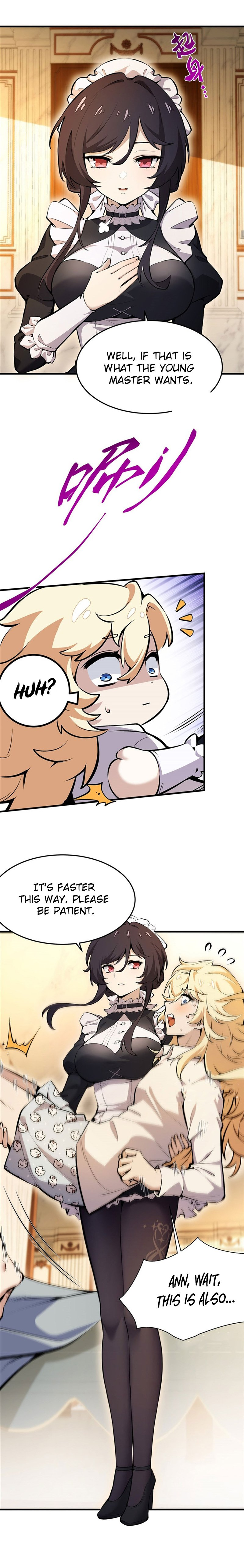 The Yellow-haired Villain in Female Main Character's Novel wants Happiness Chapter 11 page 5