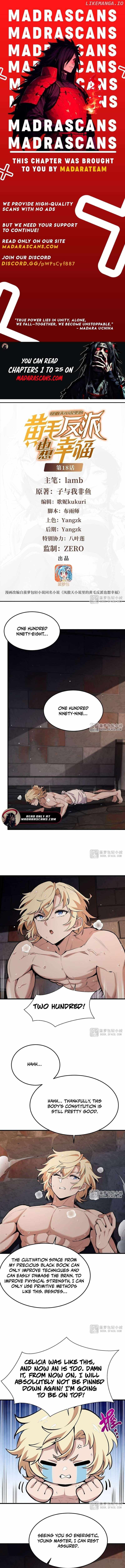 The Yellow-haired Villain in Female Main Character's Novel wants Happiness Chapter 18 page 1
