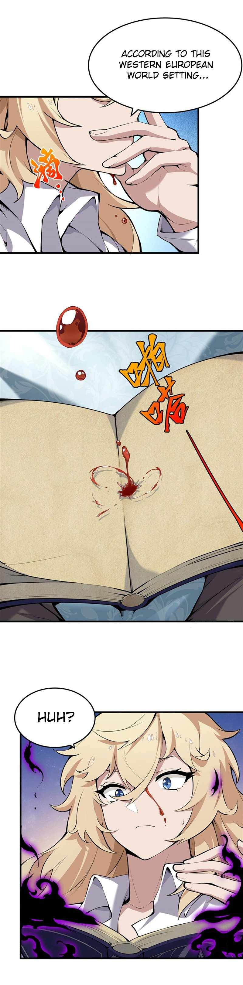 The Yellow-haired Villain in Female Main Character's Novel wants Happiness Chapter 2 page 3