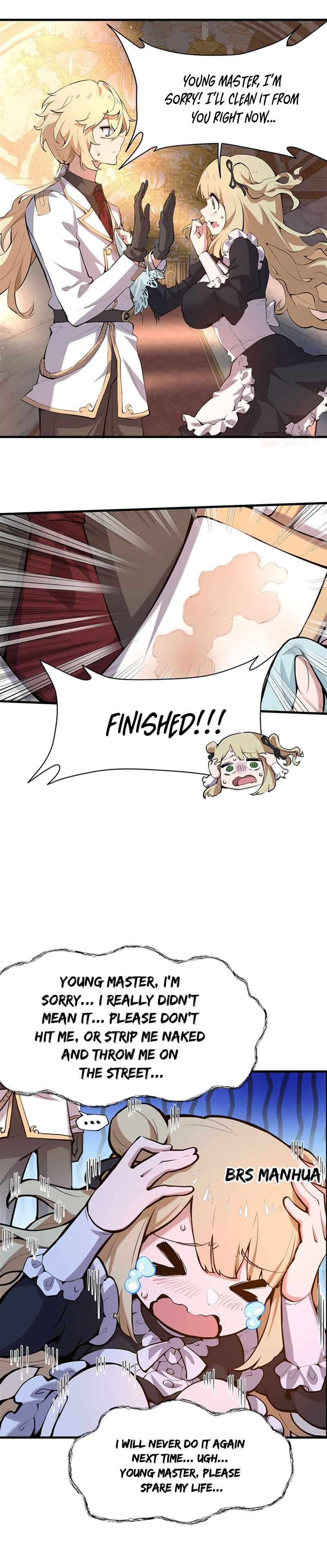 The Yellow-haired Villain in Female Main Character's Novel wants Happiness Chapter 3 page 3