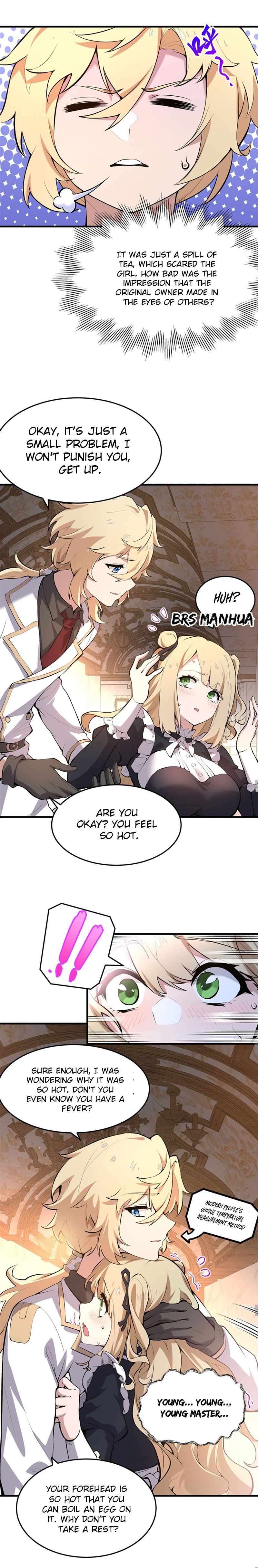 The Yellow-haired Villain in Female Main Character's Novel wants Happiness Chapter 3 page 4
