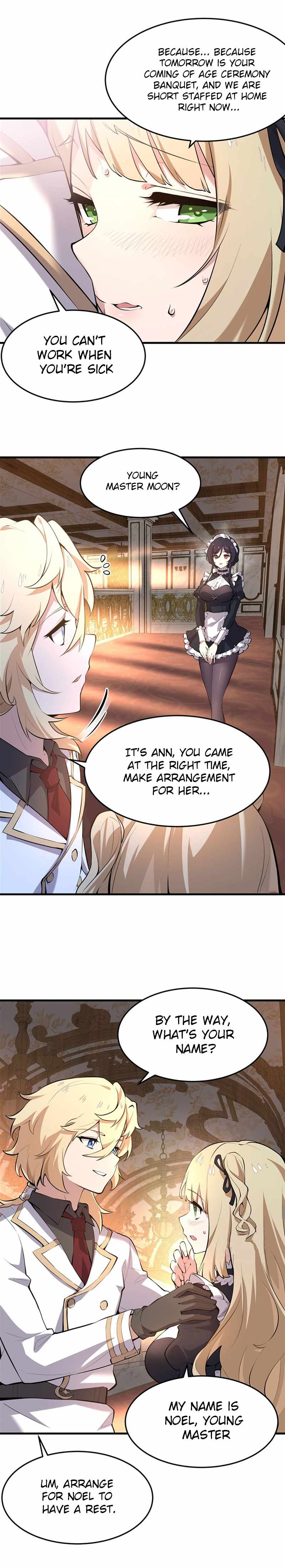 The Yellow-haired Villain in Female Main Character's Novel wants Happiness Chapter 3 page 5