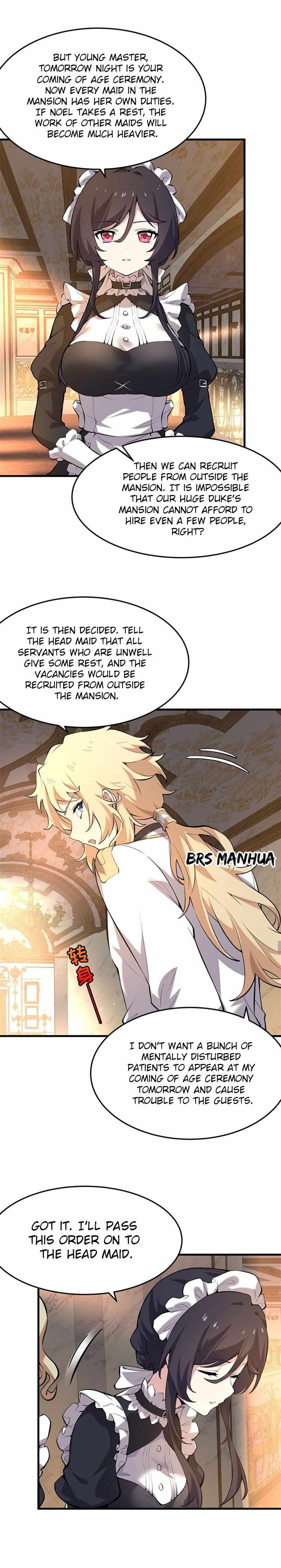 The Yellow-haired Villain in Female Main Character's Novel wants Happiness Chapter 3 page 6