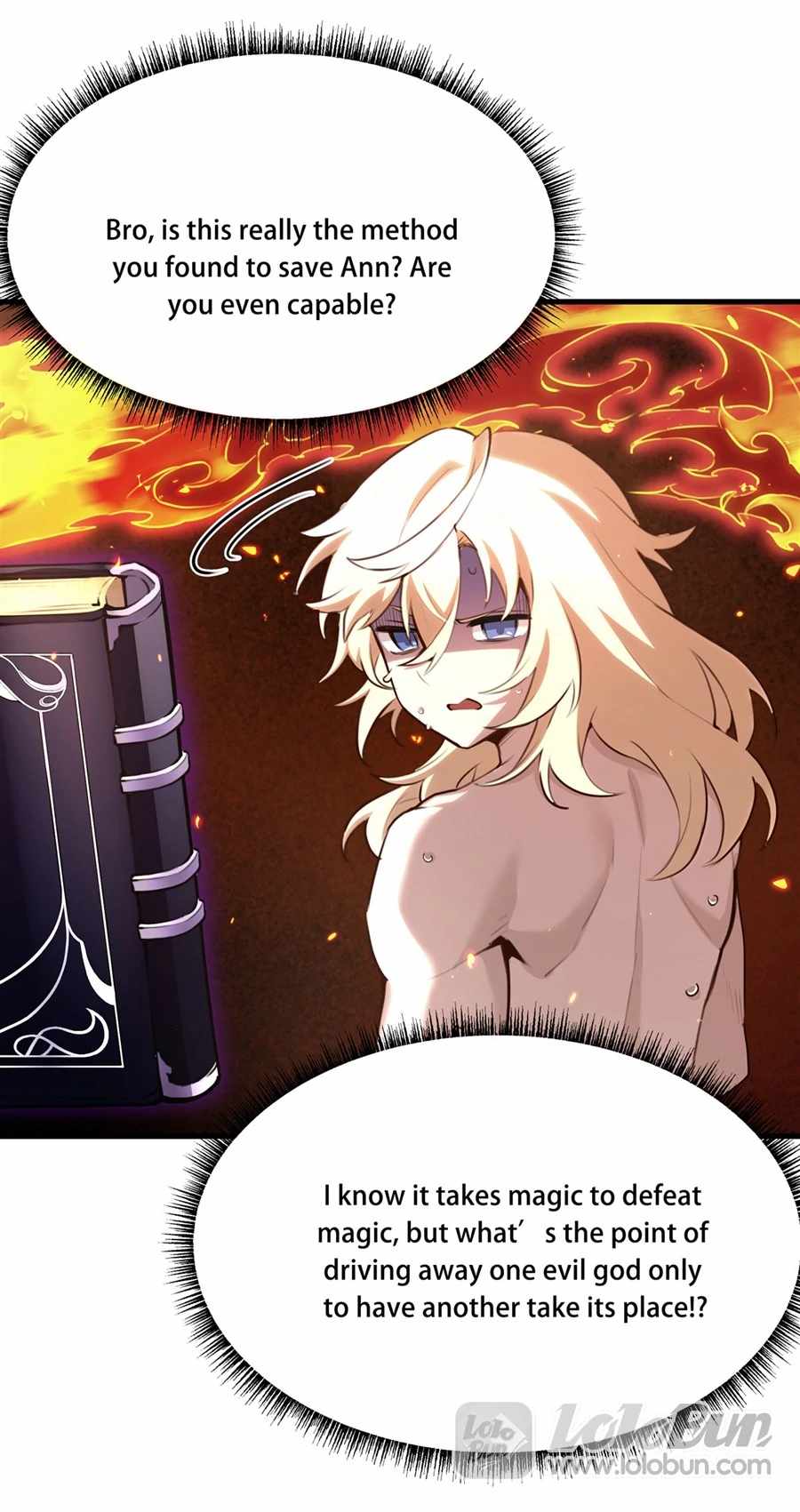 The Yellow-haired Villain in Female Main Character's Novel wants Happiness Chapter 36 page 17