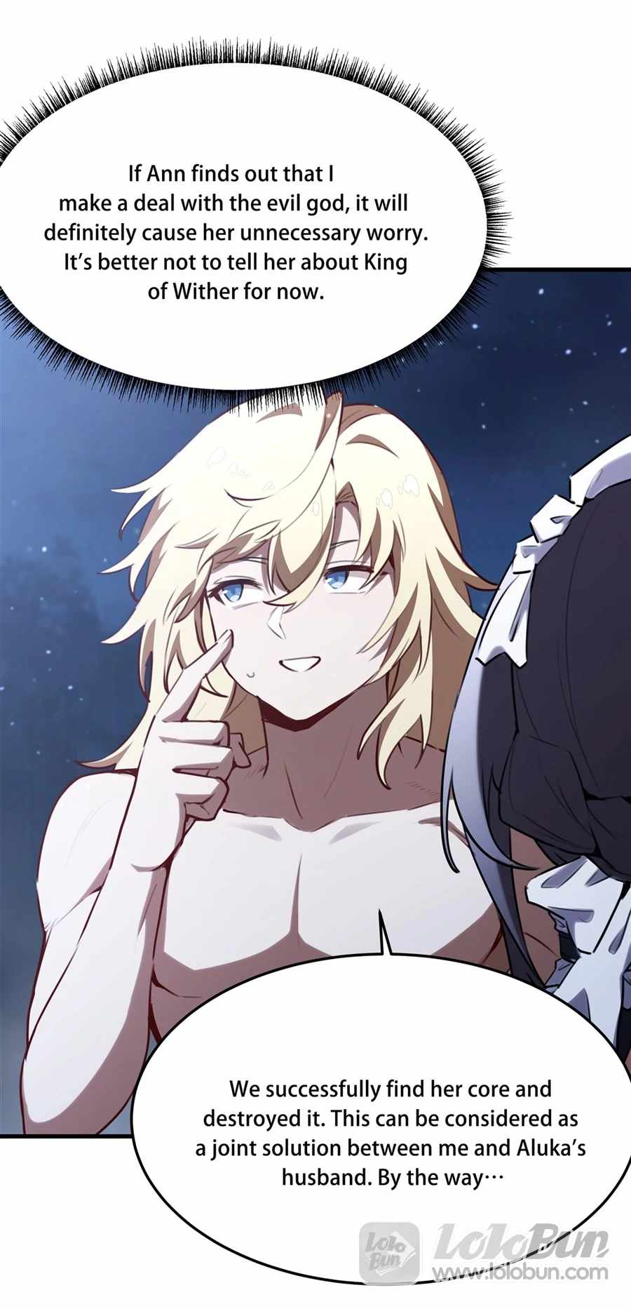 The Yellow-haired Villain in Female Main Character's Novel wants Happiness Chapter 37 page 28