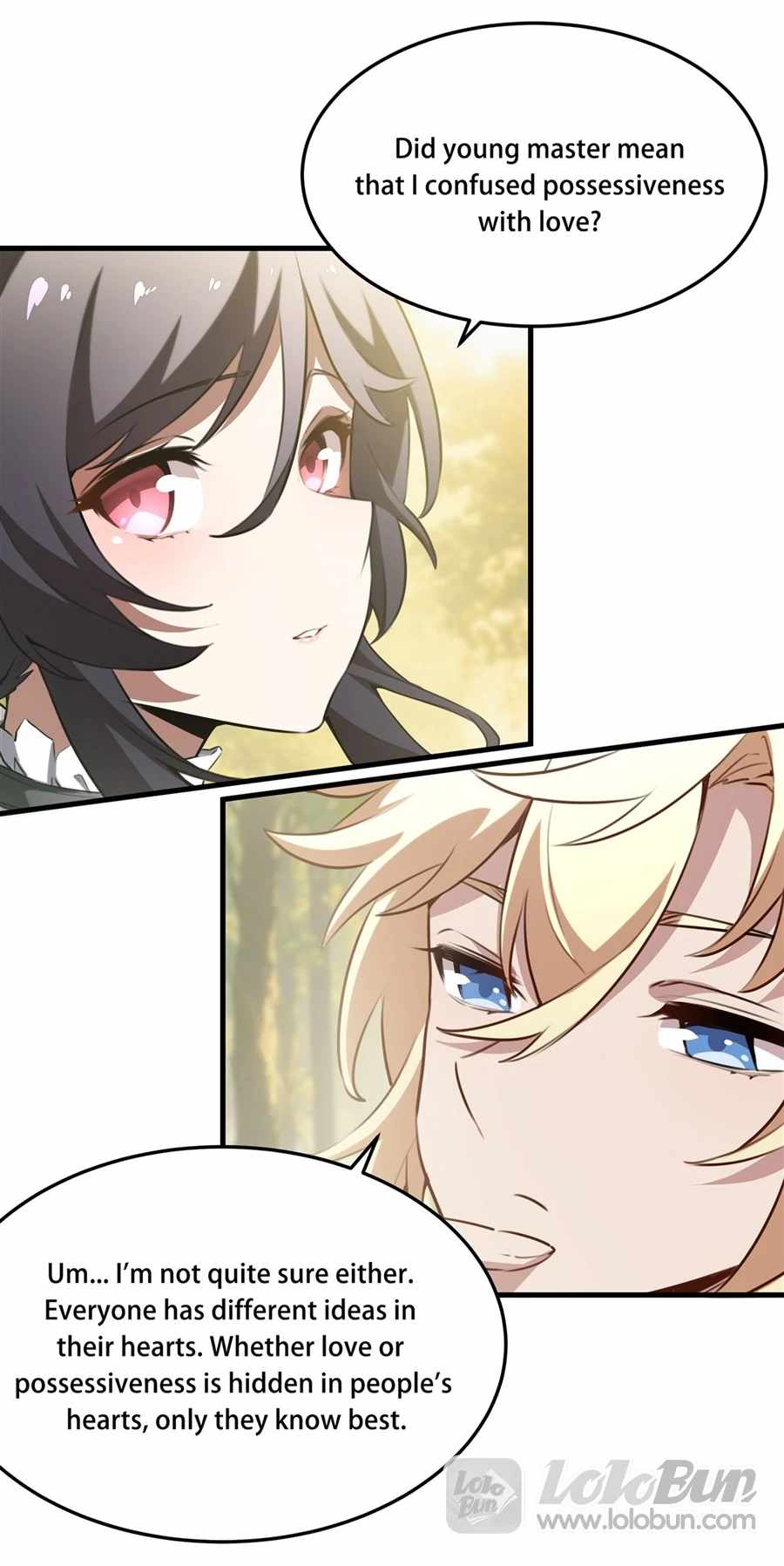 The Yellow-haired Villain in Female Main Character's Novel wants Happiness Chapter 38 page 17