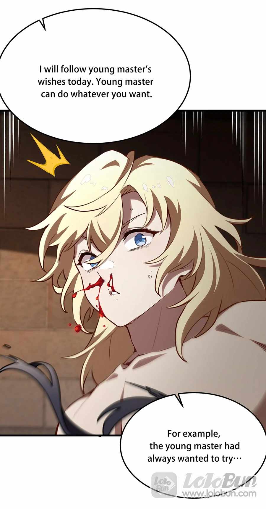 The Yellow-haired Villain in Female Main Character's Novel wants Happiness Chapter 38 page 56
