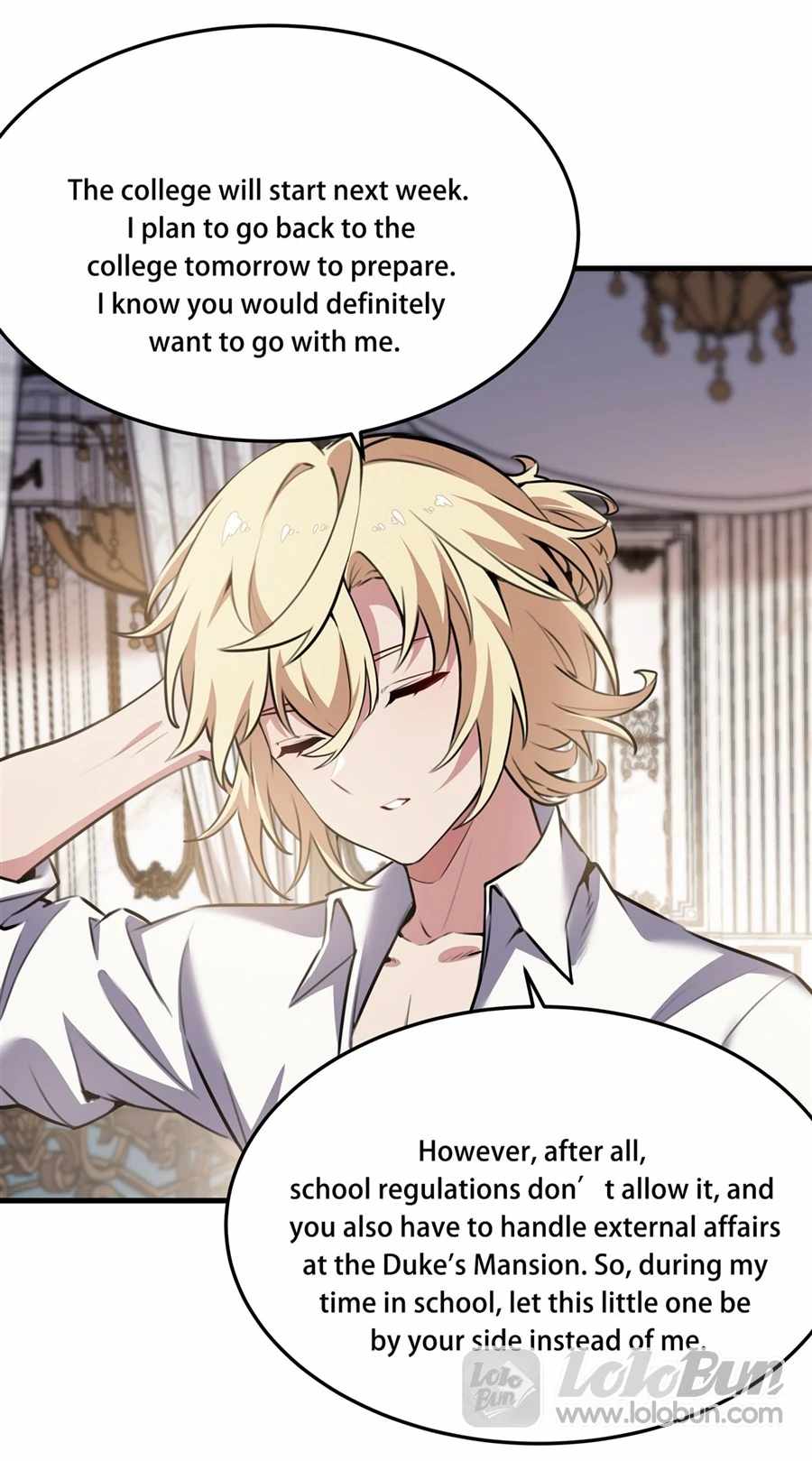The Yellow-haired Villain in Female Main Character's Novel wants Happiness Chapter 39 page 30