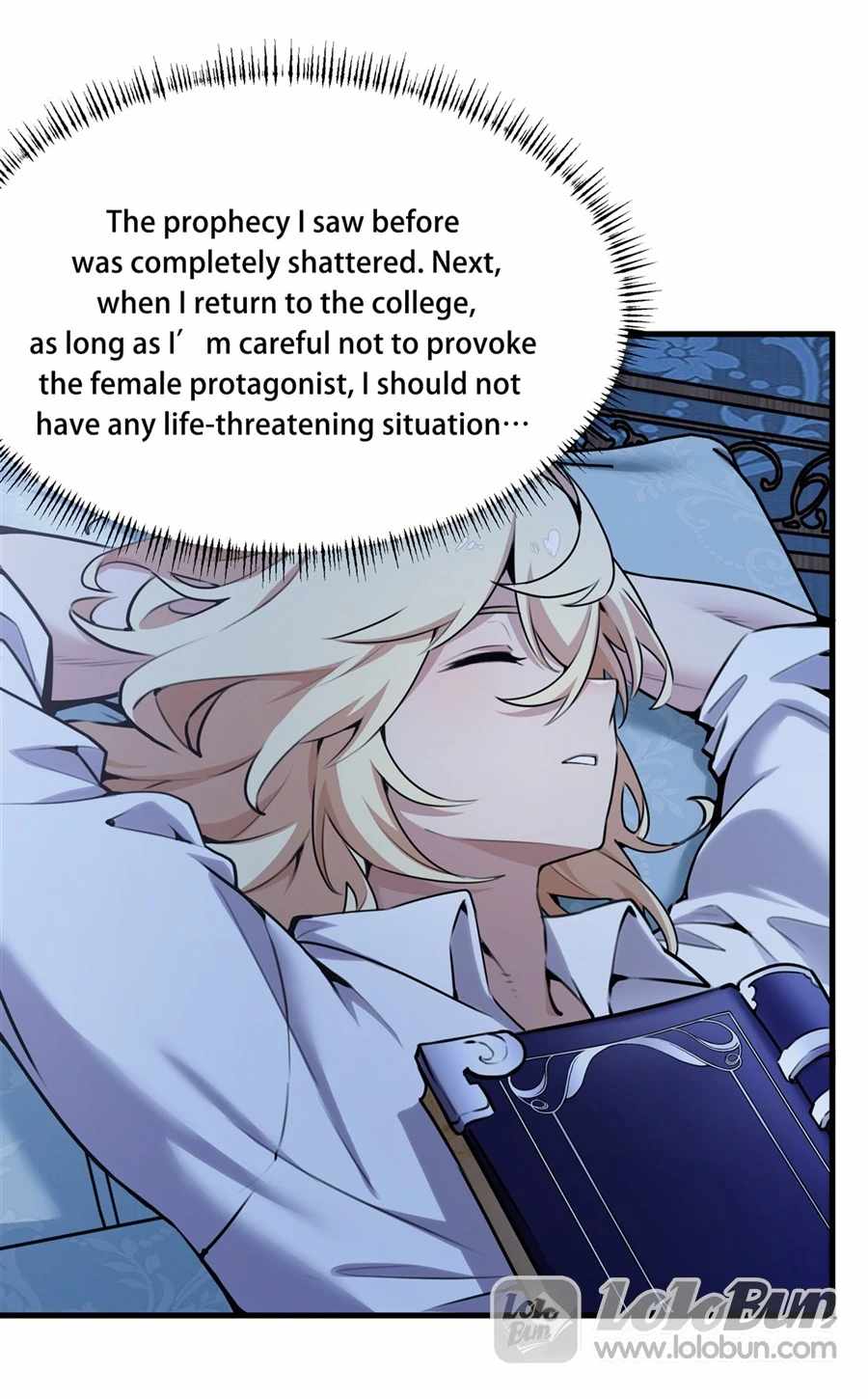 The Yellow-haired Villain in Female Main Character's Novel wants Happiness Chapter 39 page 35