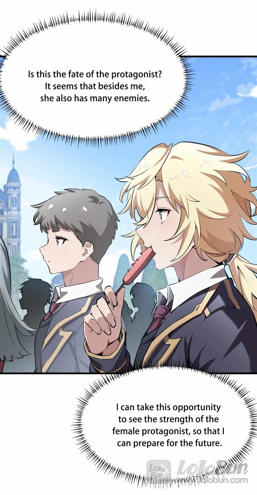 The Yellow-haired Villain in Female Main Character's Novel wants Happiness Chapter 40 page 51