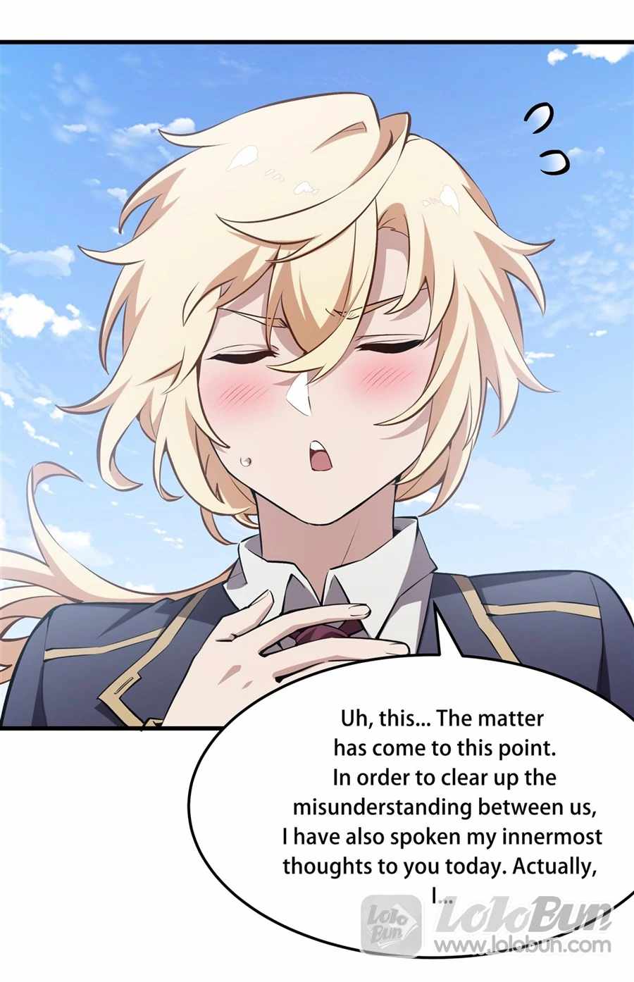 The Yellow-haired Villain in Female Main Character's Novel wants Happiness Chapter 41 page 34
