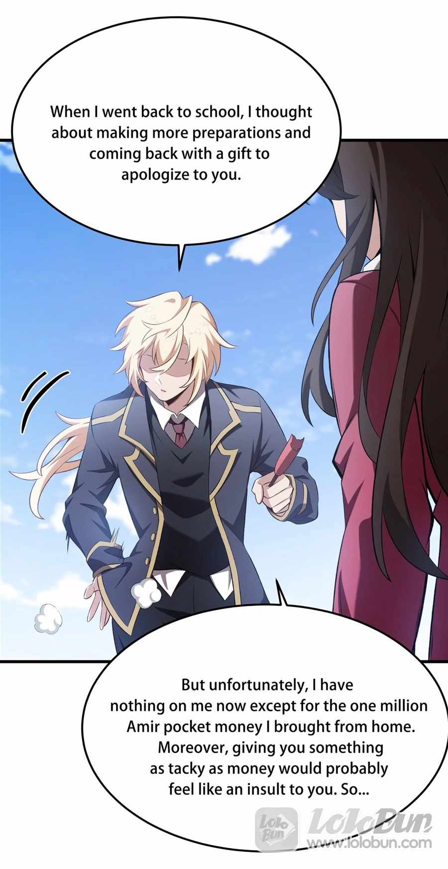 The Yellow-haired Villain in Female Main Character's Novel wants Happiness Chapter 41 page 42