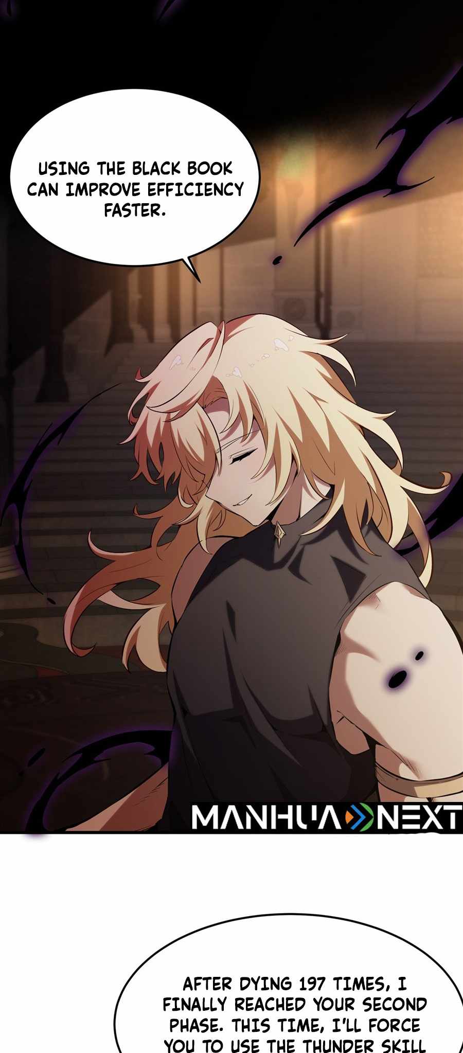 The Yellow-haired Villain in Female Main Character's Novel wants Happiness Chapter 43 page 8