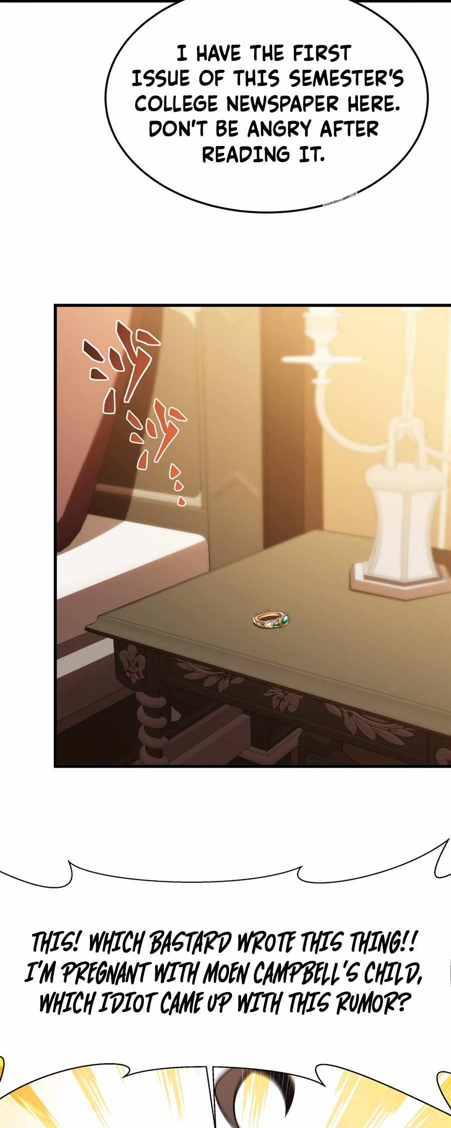 The Yellow-haired Villain in Female Main Character's Novel wants Happiness Chapter 43 page 17