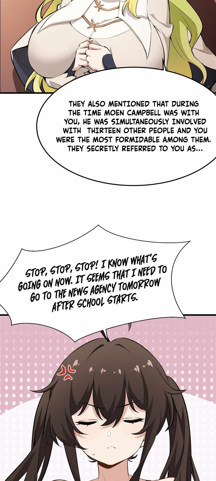 The Yellow-haired Villain in Female Main Character's Novel wants Happiness Chapter 43 page 19