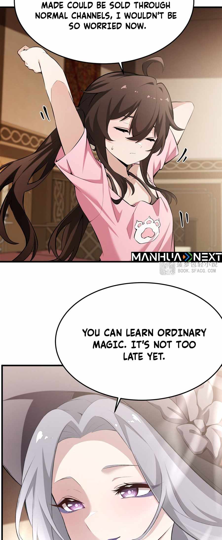The Yellow-haired Villain in Female Main Character's Novel wants Happiness Chapter 43 page 30