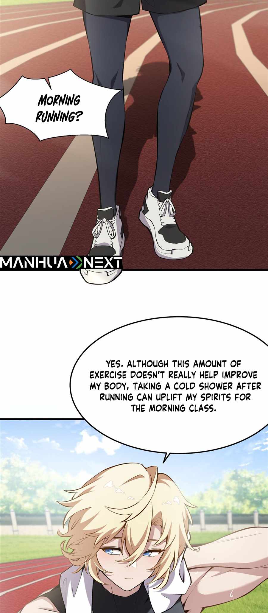 The Yellow-haired Villain in Female Main Character's Novel wants Happiness Chapter 44 page 10